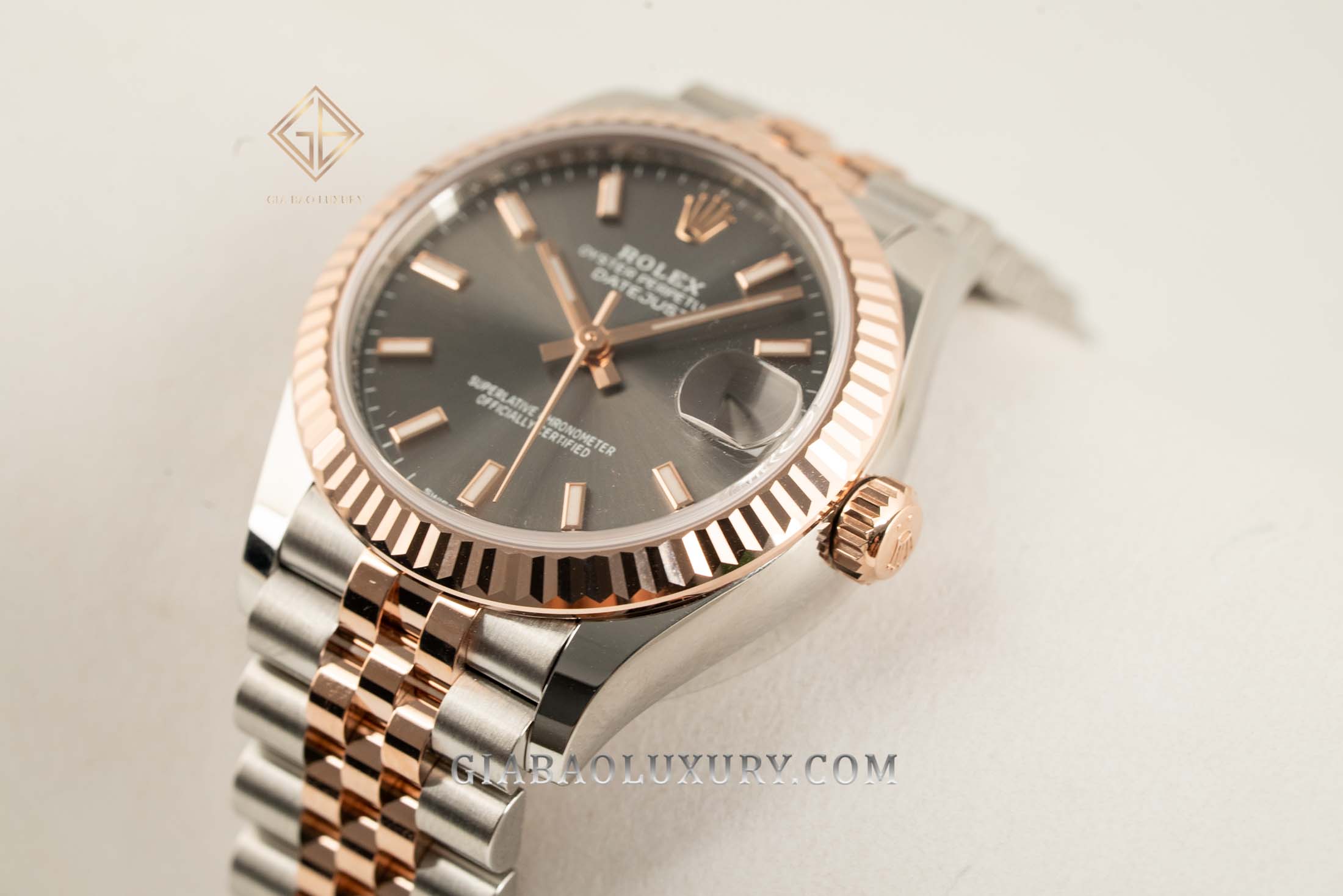Rolex Datejust 31 278271 Mặt Số Rhodium Cọc Số Dạ Quang