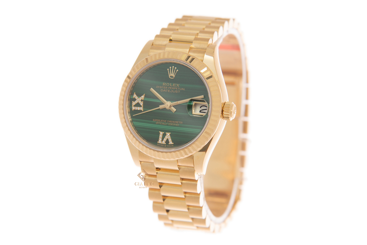 Đồng Hồ Rolex Datejust 278278 Mặt Số Xanh Lá