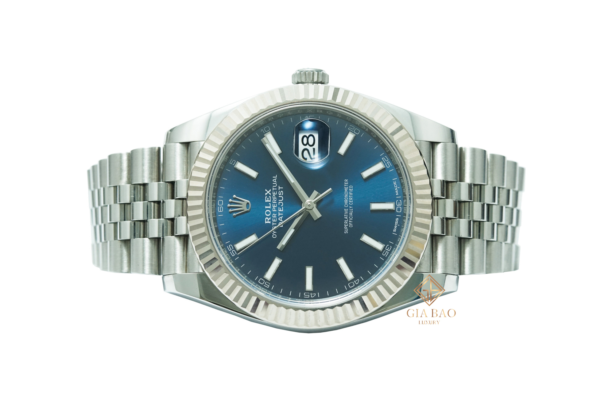 Rolex Datejust 41 126334 Blue Index Dial