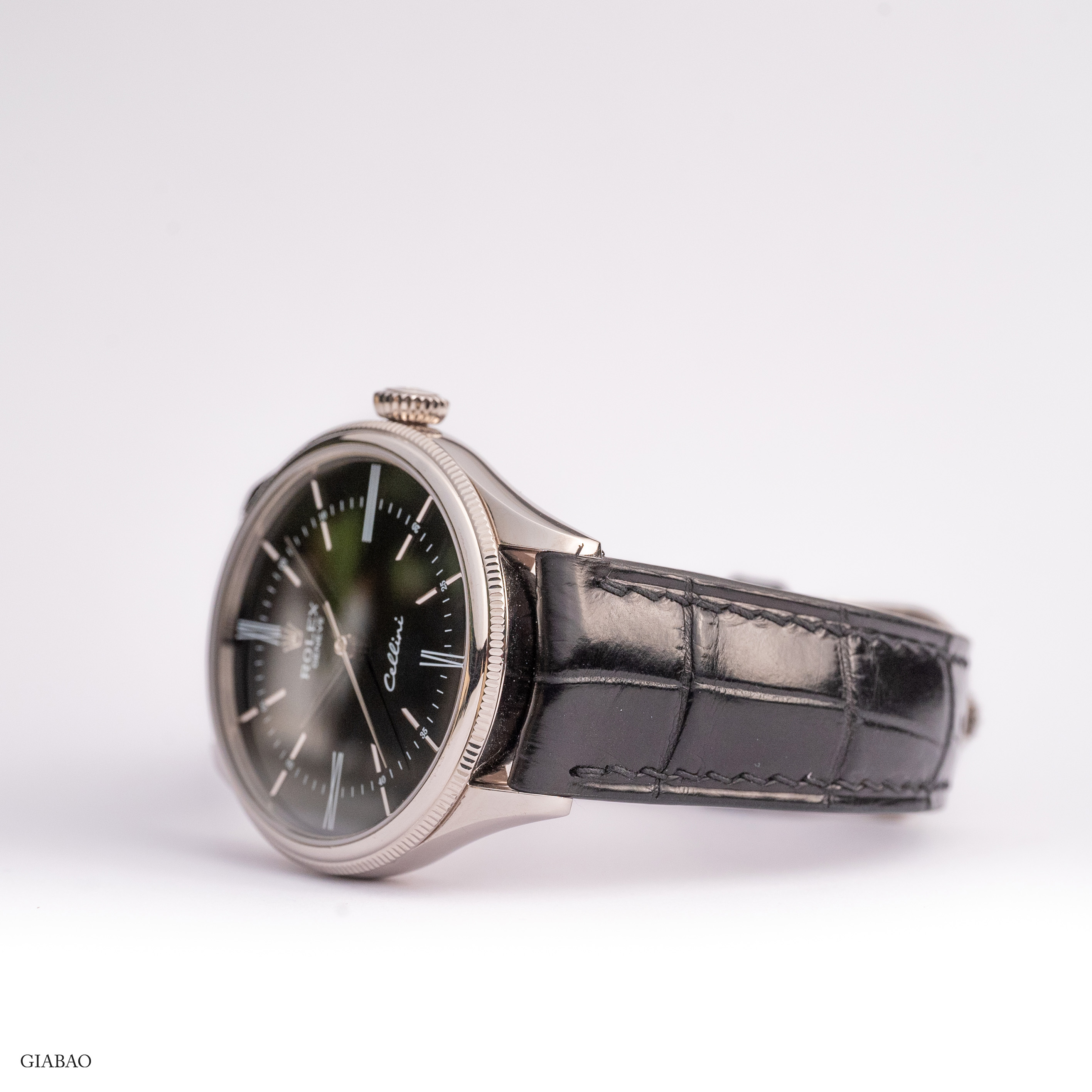 Rolex Cellini Time 50509 Black Dial