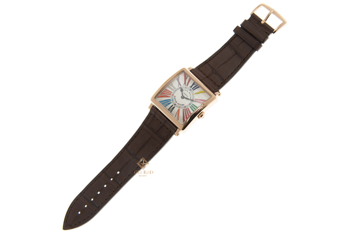 Đồng Hồ Franck Muller Master Square 6002 M QZ COL DRM R (5N) Mặt Số Trắng