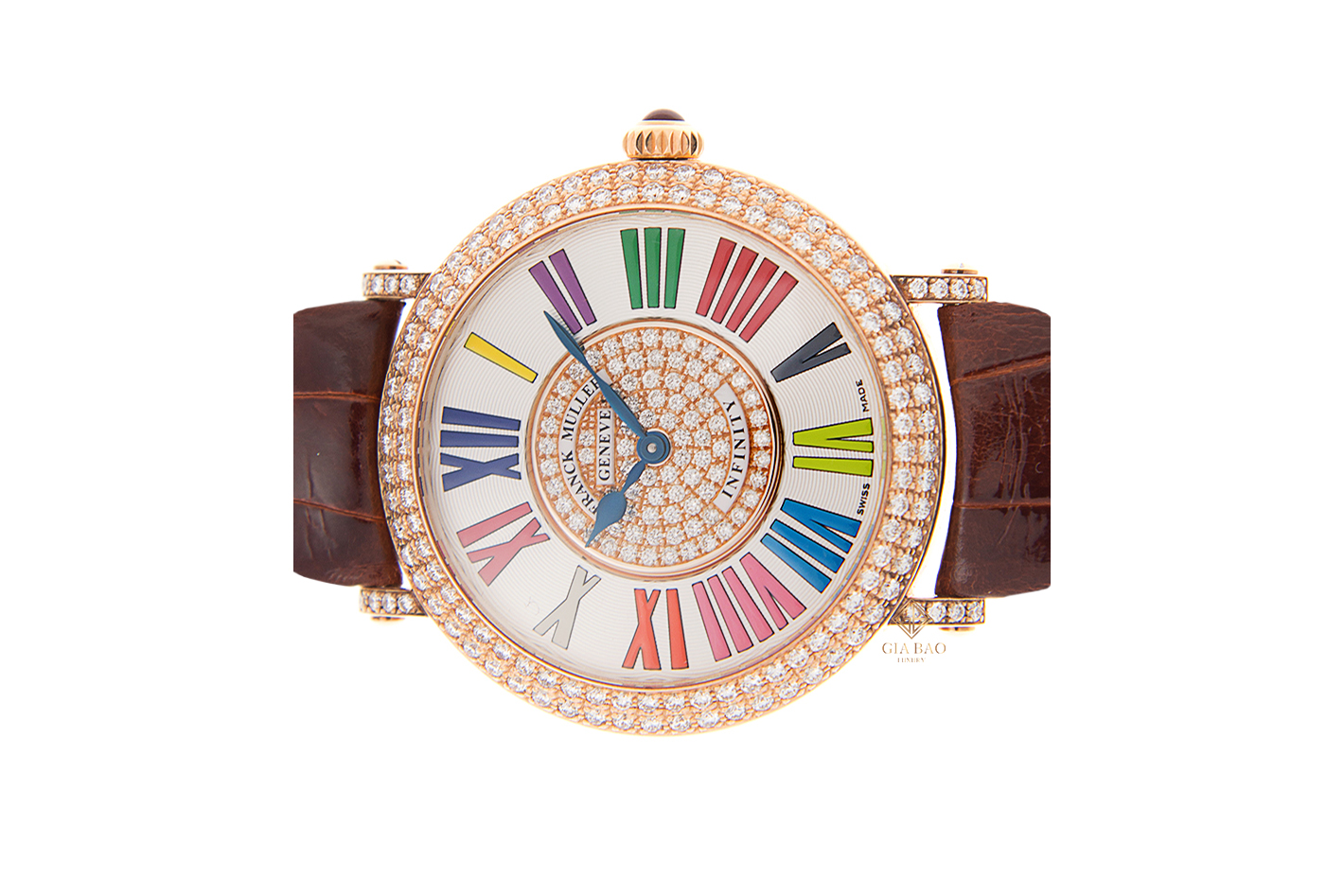 Đồng Hồ Franck Muller Round 8038 QZ COL DRM RD CD 1P (5N)