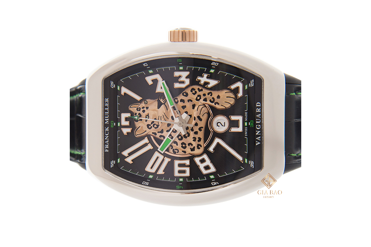 Đồng Hồ Franck Muller Vanguard V 45 SC DT AC 5N LEOPARD