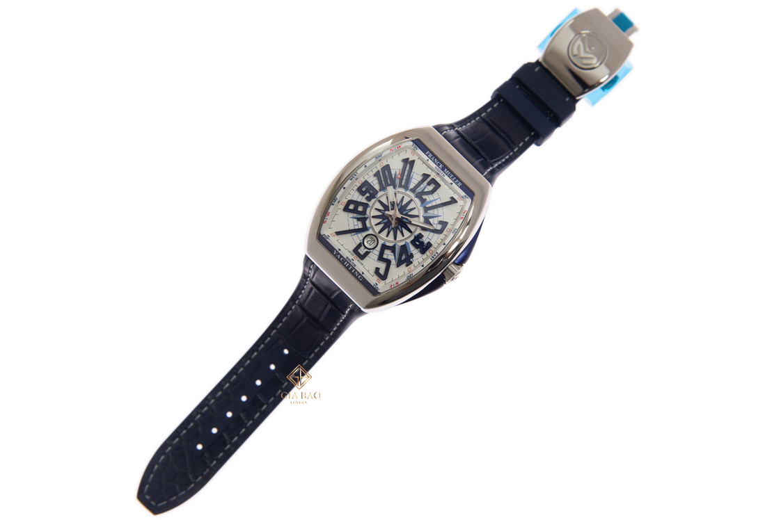 Đồng Hồ Franck Muller Vanguard V 45 SC DT YACHTING (AC.BL) Mặt Số Trắng