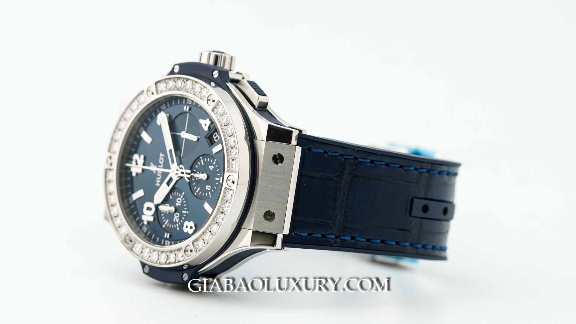 Hublot Big Bang Steel Blue Diamonds 41mm 341.SX.7170.LR.1204
