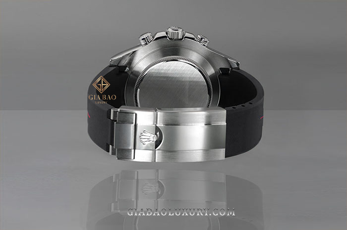 Dây Rubber B Classic Series VulChromatic® cho Rolex Daytona phiên bản dây kim loại Oyster vành Ceramic
