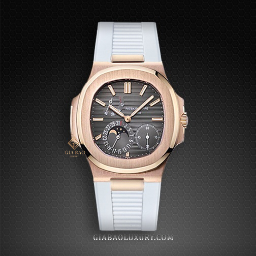 Dây Rubber B cho Patek Philippe Nautilus 5712 RG/WG