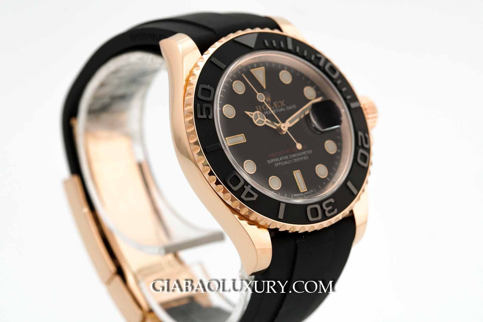 Đồng Hồ Rolex Yacht-Master 116655 Mặt Số Đen (Like New)