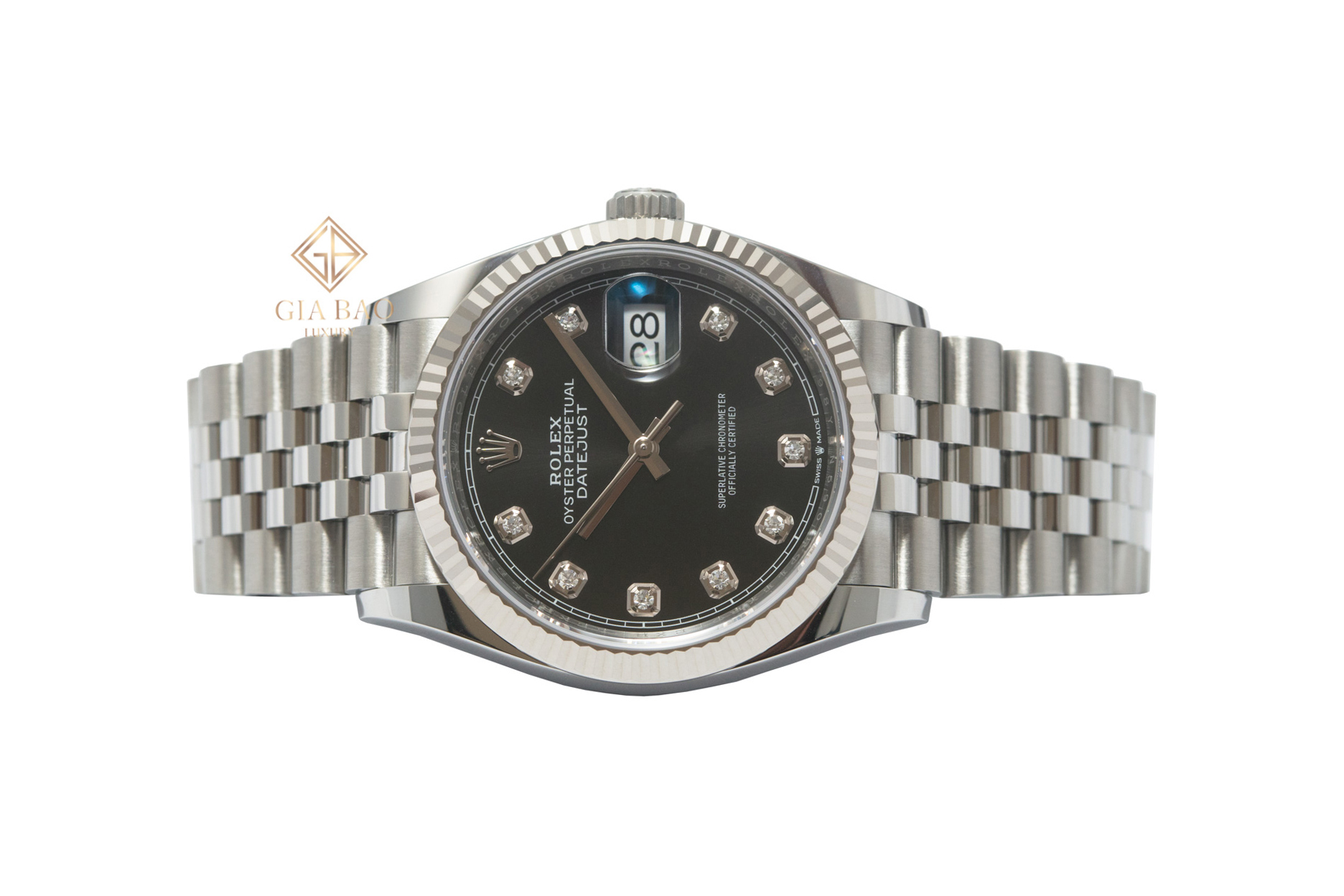Rolex Datejust 36 126234 Black Diamond-set Dial (Like New)