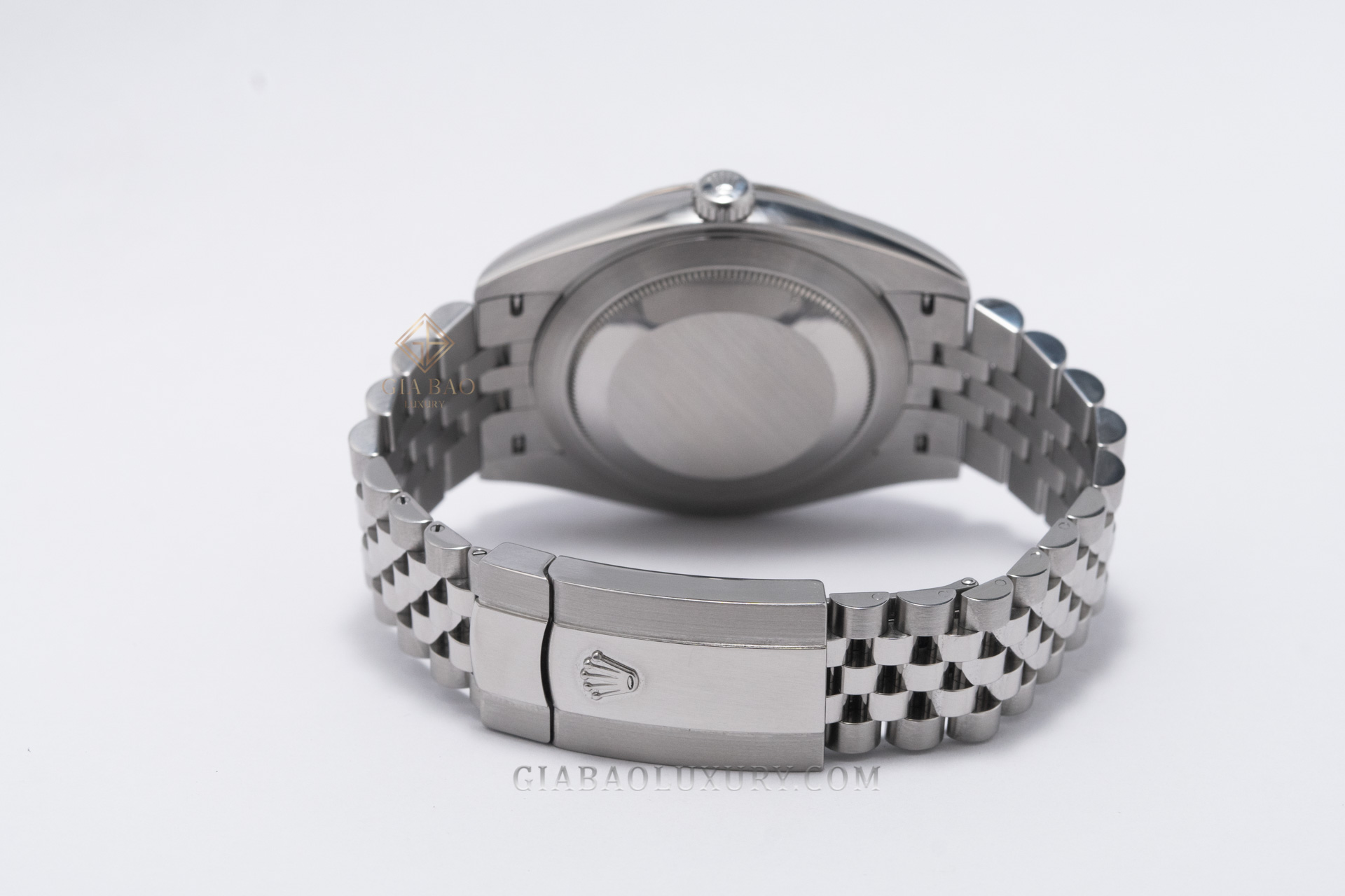 Rolex Datejust 41 126334 Mặt Số Rhodium Cọc Dạ Quang