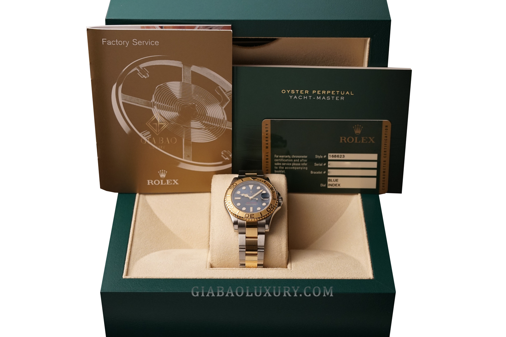 Rolex Yacht-Master 168623 Blue Dial