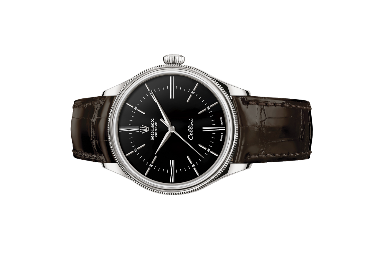 Rolex Cellini Time 50509 Black Dial