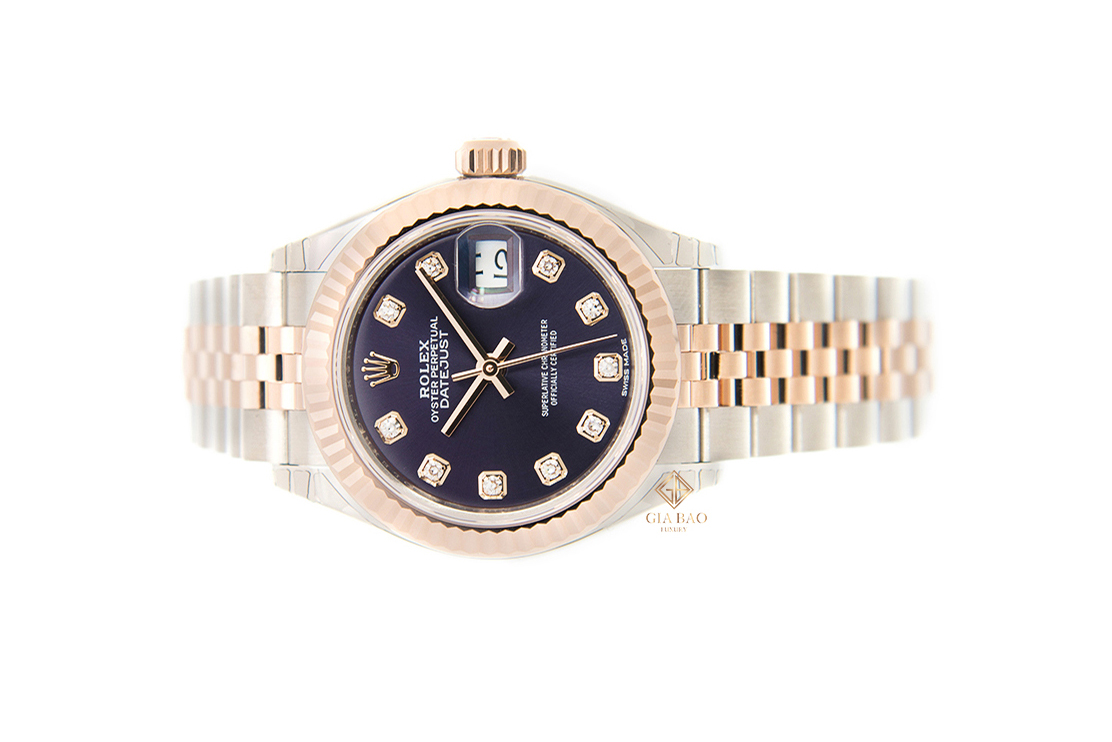 Rolex Lady-Datejust 279171 Purple Diamond-set Dial