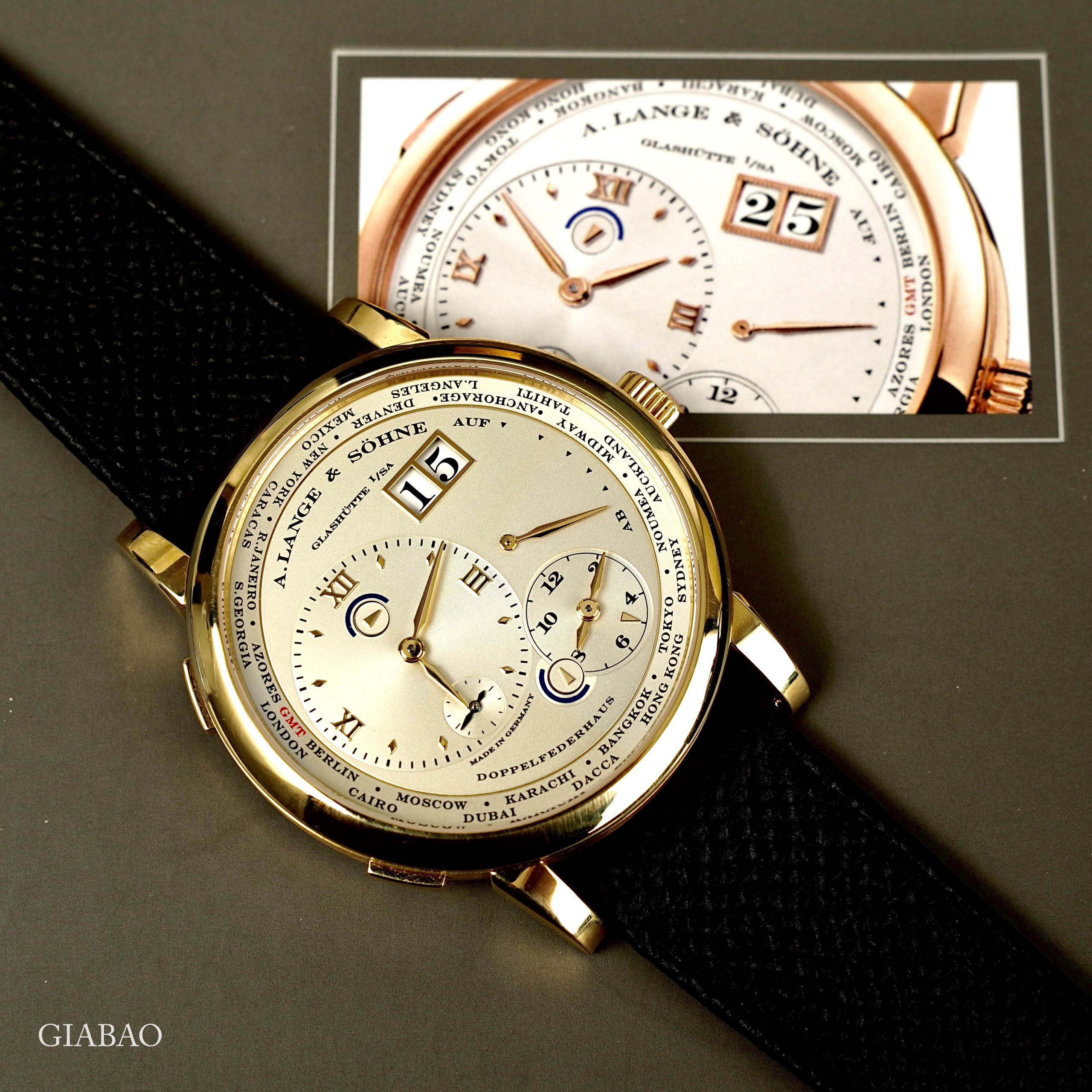 A. Lange & Söhne Lange 1 Time Zone 41.9mm 116.021