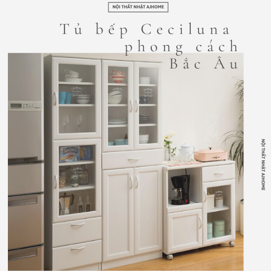 Tủ bếp Ceciluna Japan 1855DGH