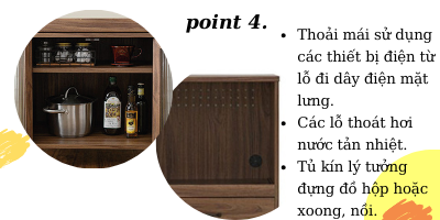 Tủ bếp Powry Japan 1260L
