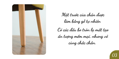 Ghế ăn sofa Delice Japan 7260