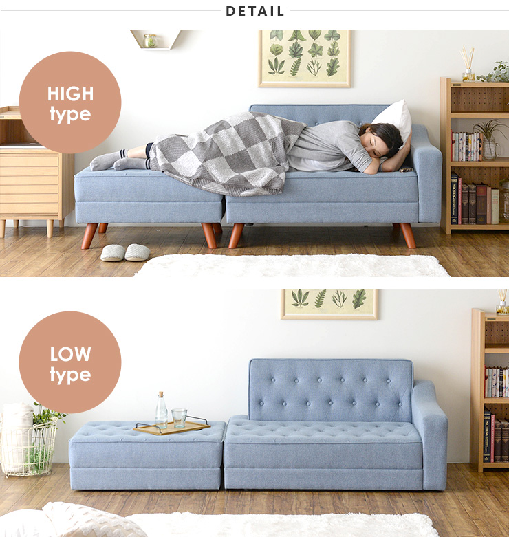Ghế sofa dài Genna Couch Japan