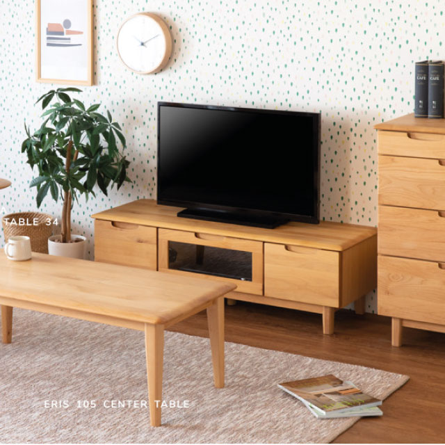 Tủ tivi Eris Japan 120TV Gỗ Alder