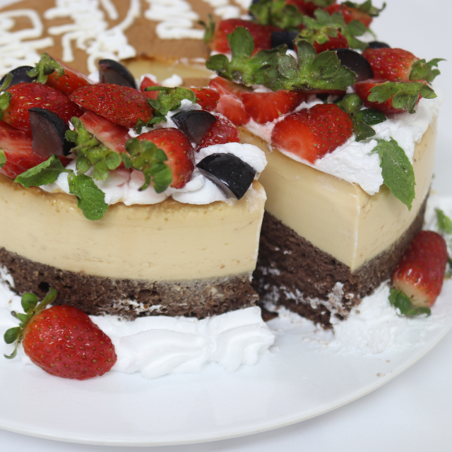 Bánh Sinh Nhật Gato Flan Chocolate