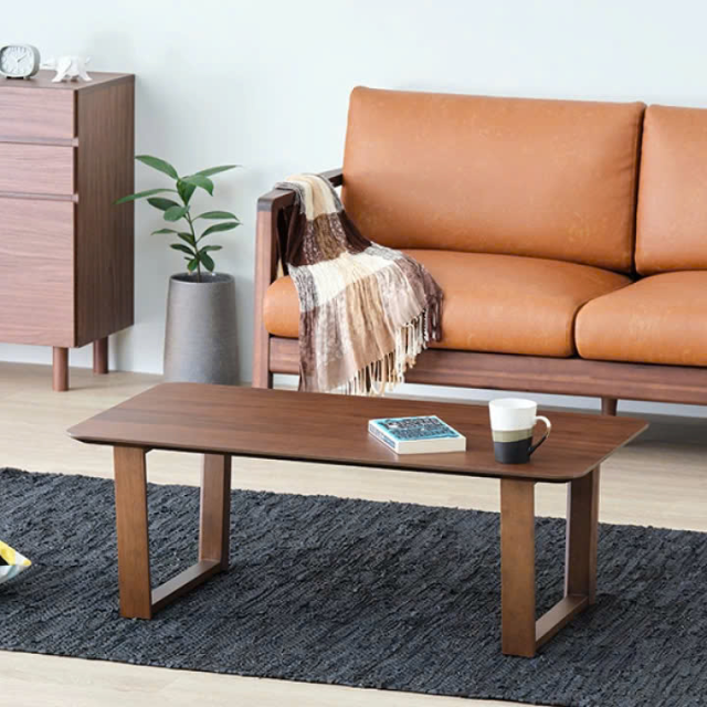 Bàn sofa Hiro Japan 1054- Màu nâu có vân