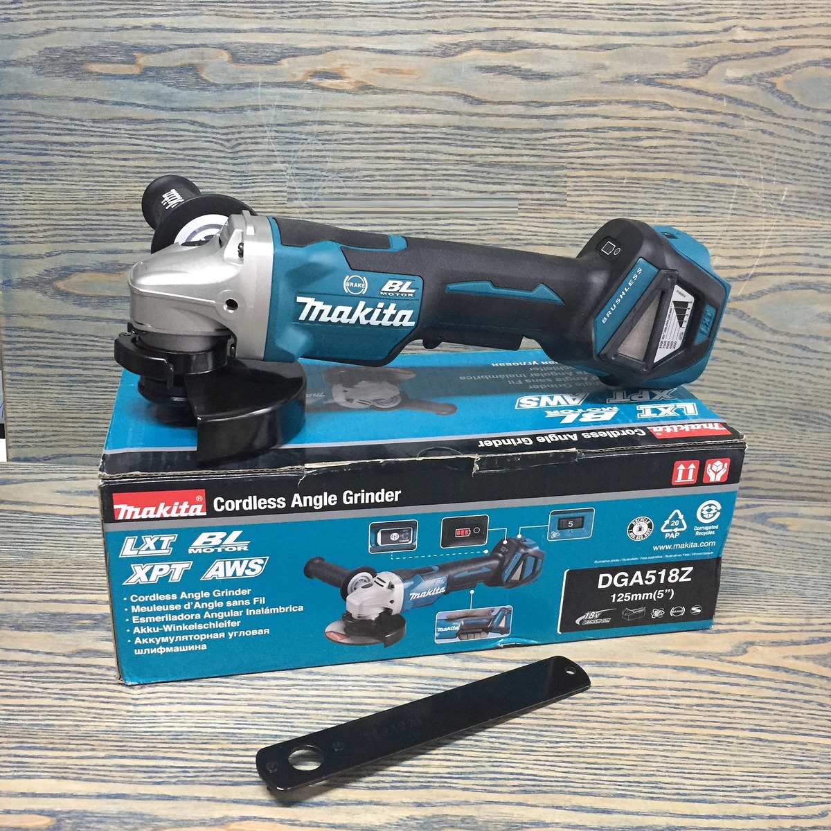 MÁY MÀI GÓC DÙNG PIN 18V 125MM MAKITA DGA518Z (CHỈ