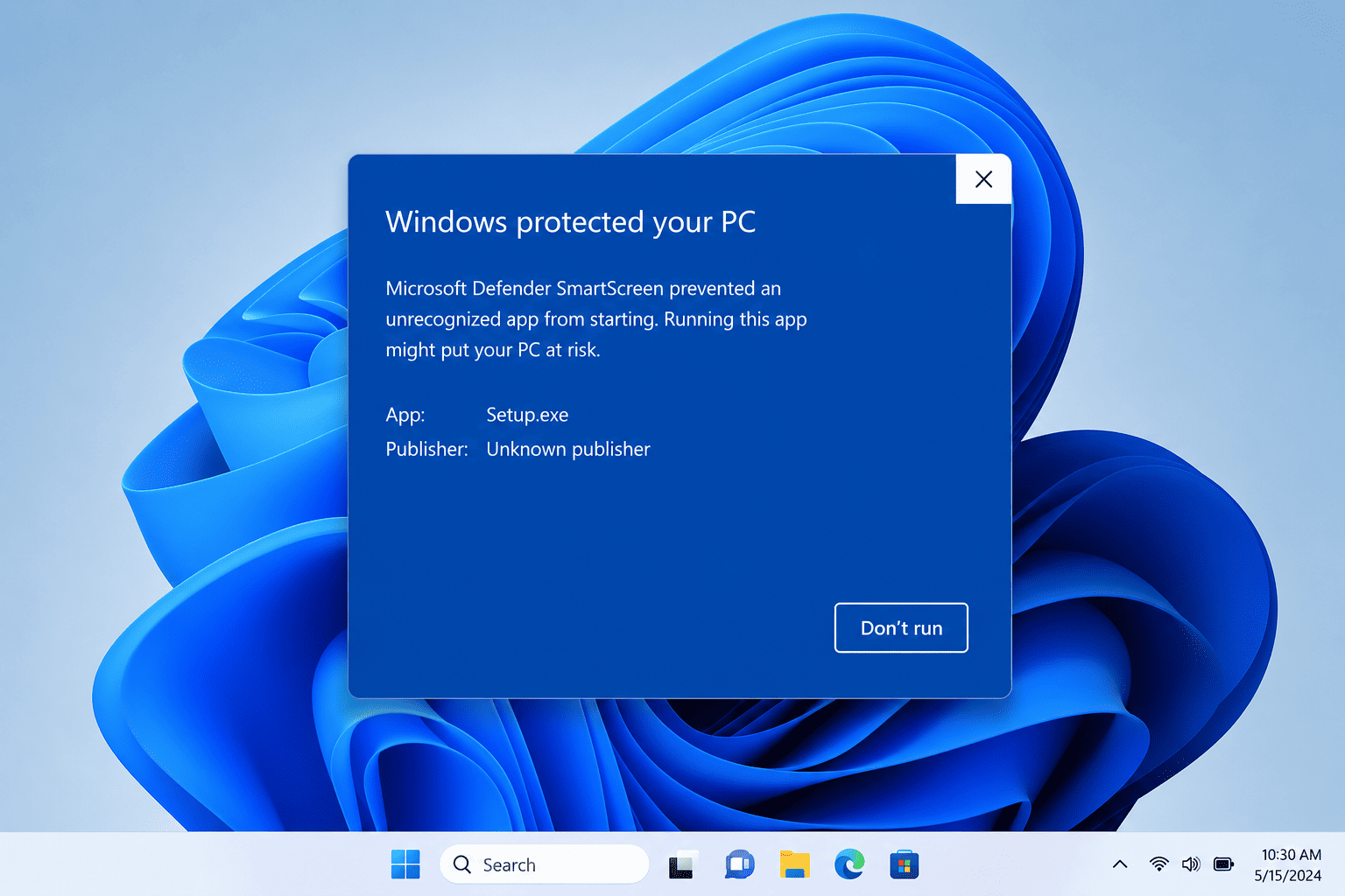Microsoft Defender SmartScreen.