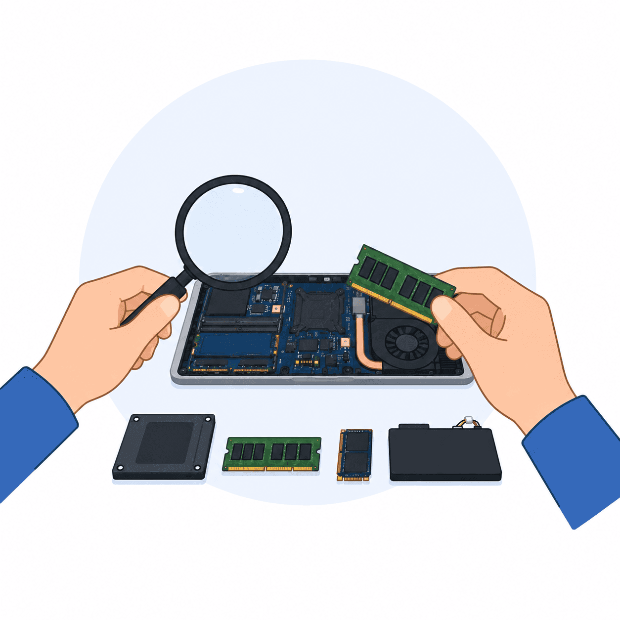 Kiểm tra laptop