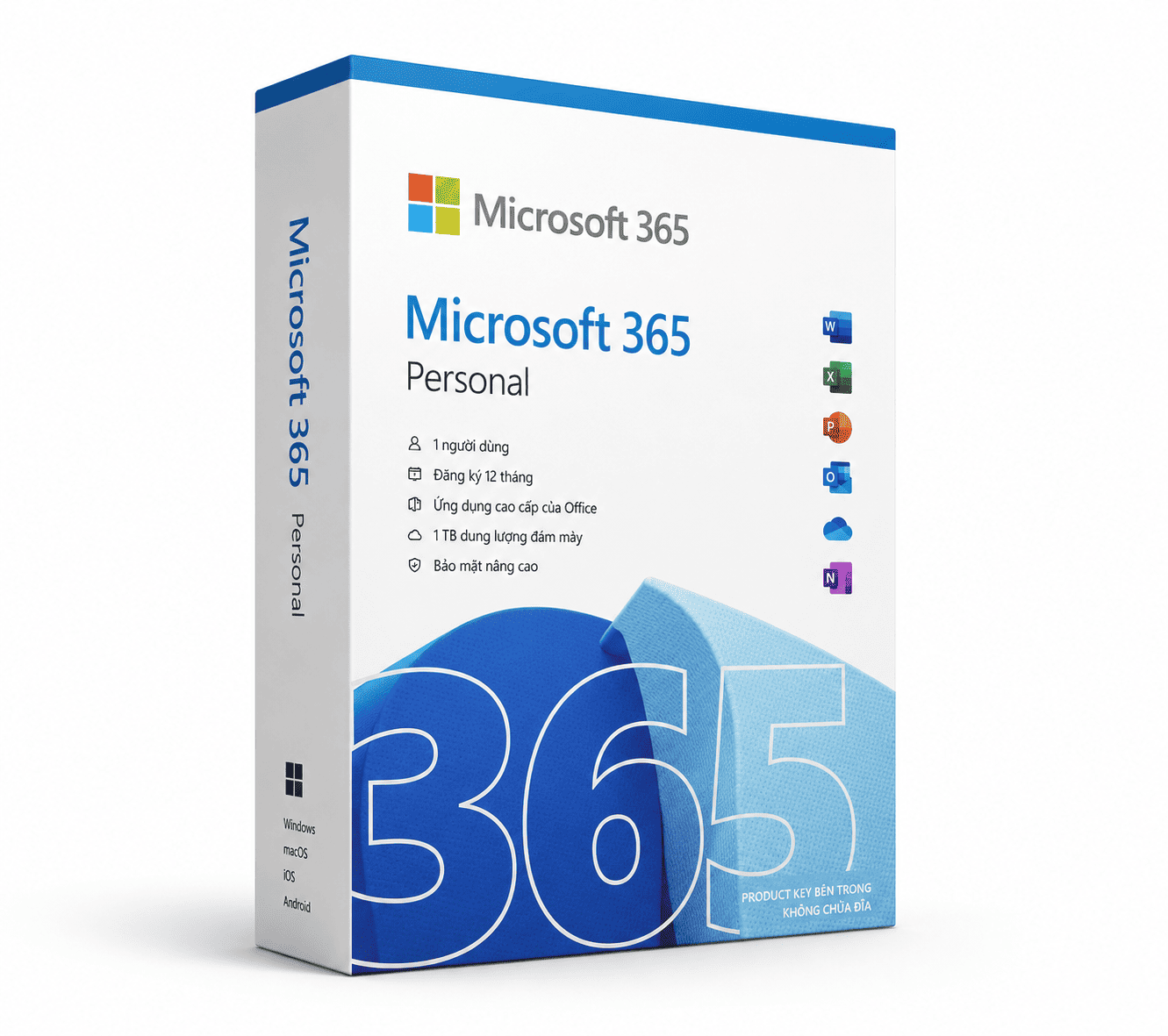Microsoft 365 bản quyền.