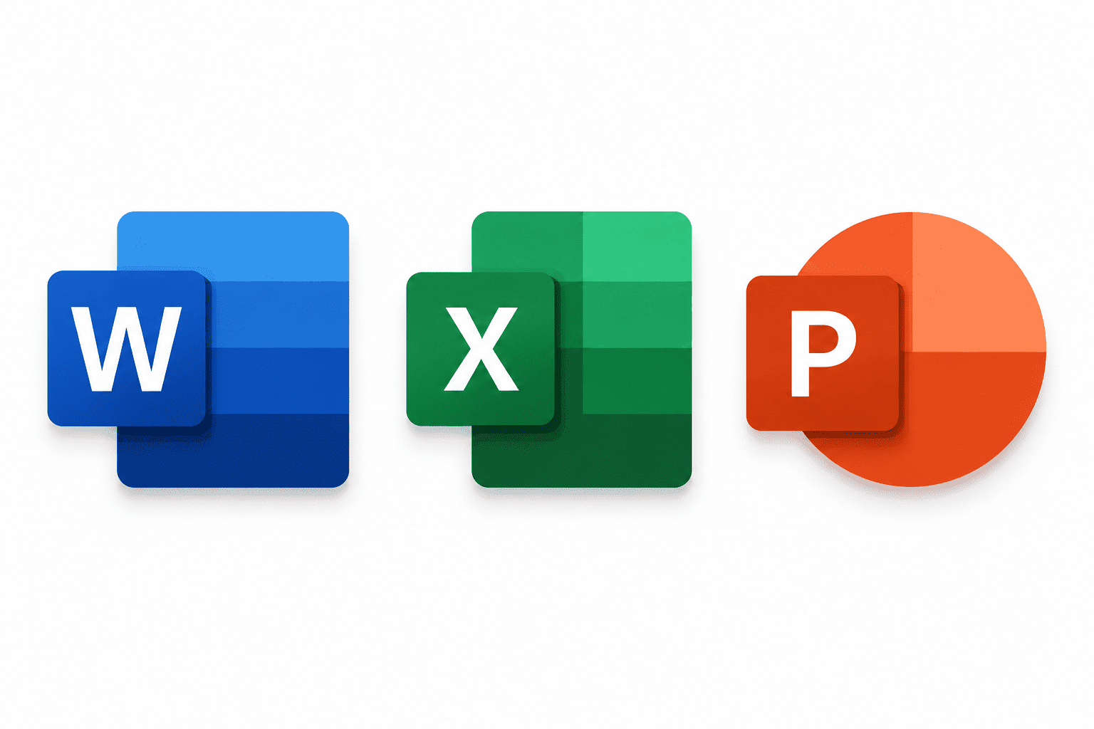 Microsoft Office Word Excel PowerPoint.