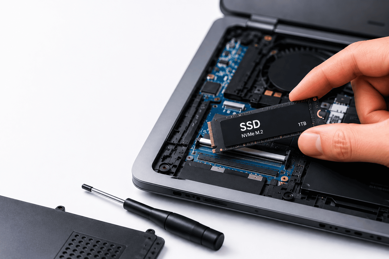 Nâng cấp SSD laptop.
