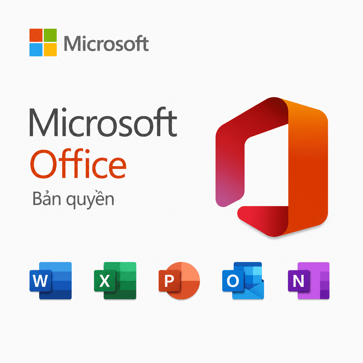 Các phiên bản Microsoft Office bản quyền