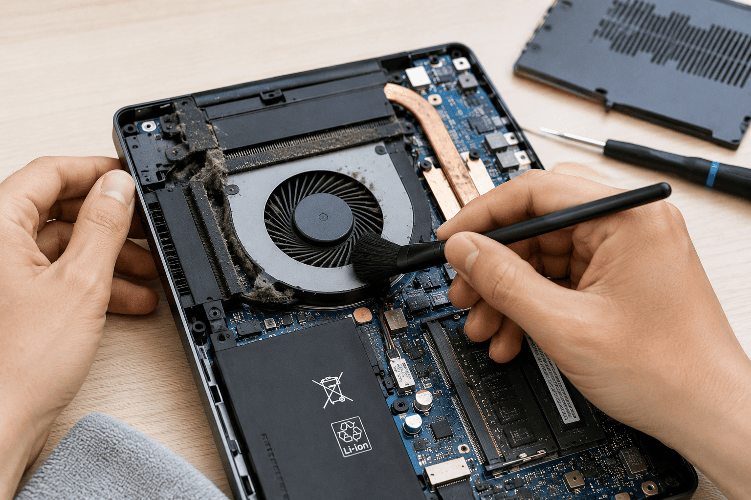 Vệ sinh laptop tại Buôn Ma Thuột