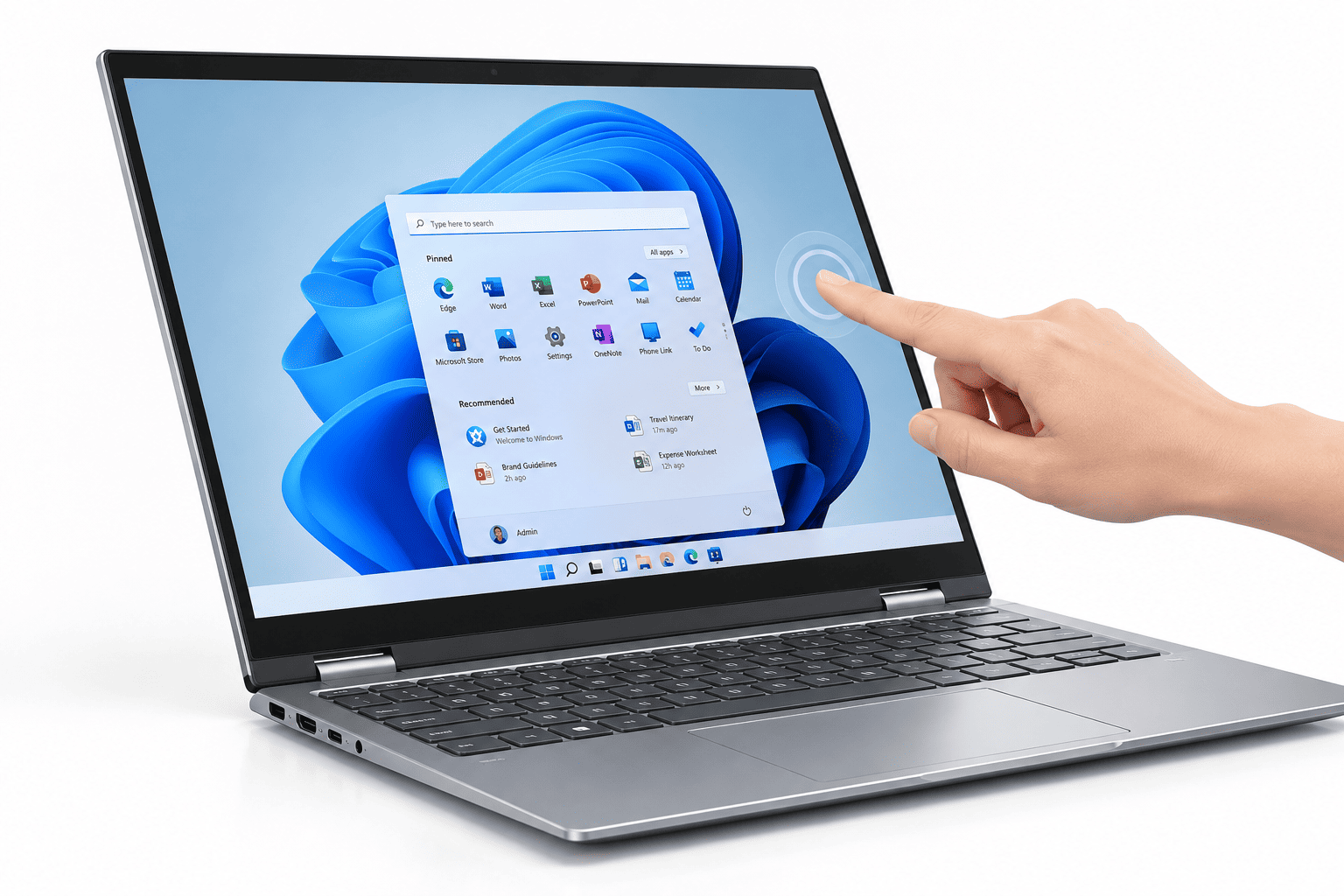 Laptop màn hình cảm ứng phù hợp cho học tập và làm việc