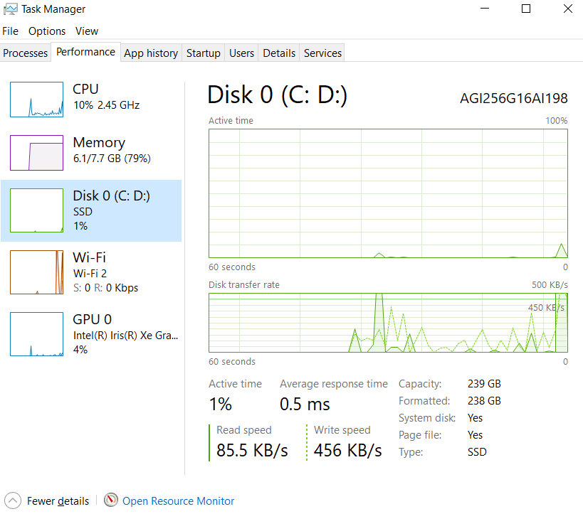 Cách kiểm tra tình trạng ổ SSD trên laptop bằng Windows