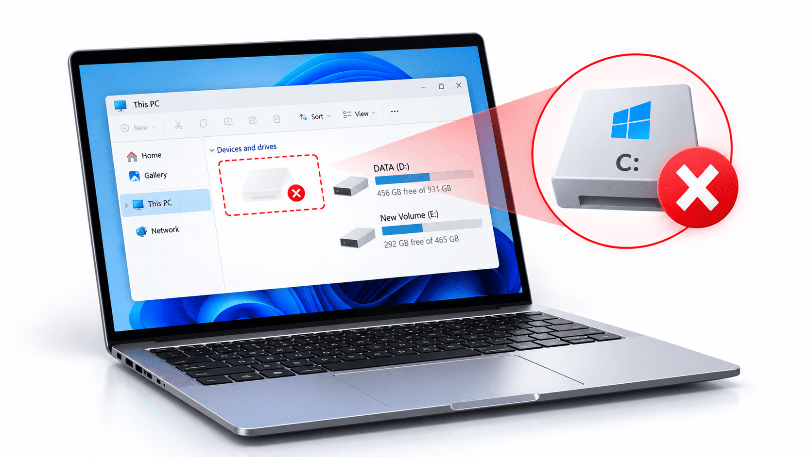 Kiểm tra ổ SSD và HDD khi máy tính bị mất dữ liệu