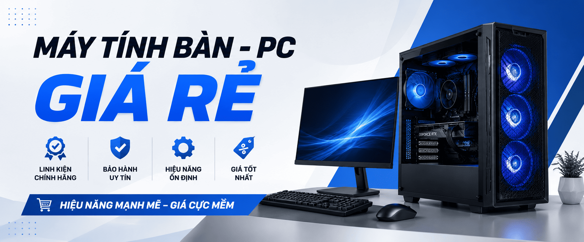 Máy tính bàn giá rẻ Buôn Ma Thuột