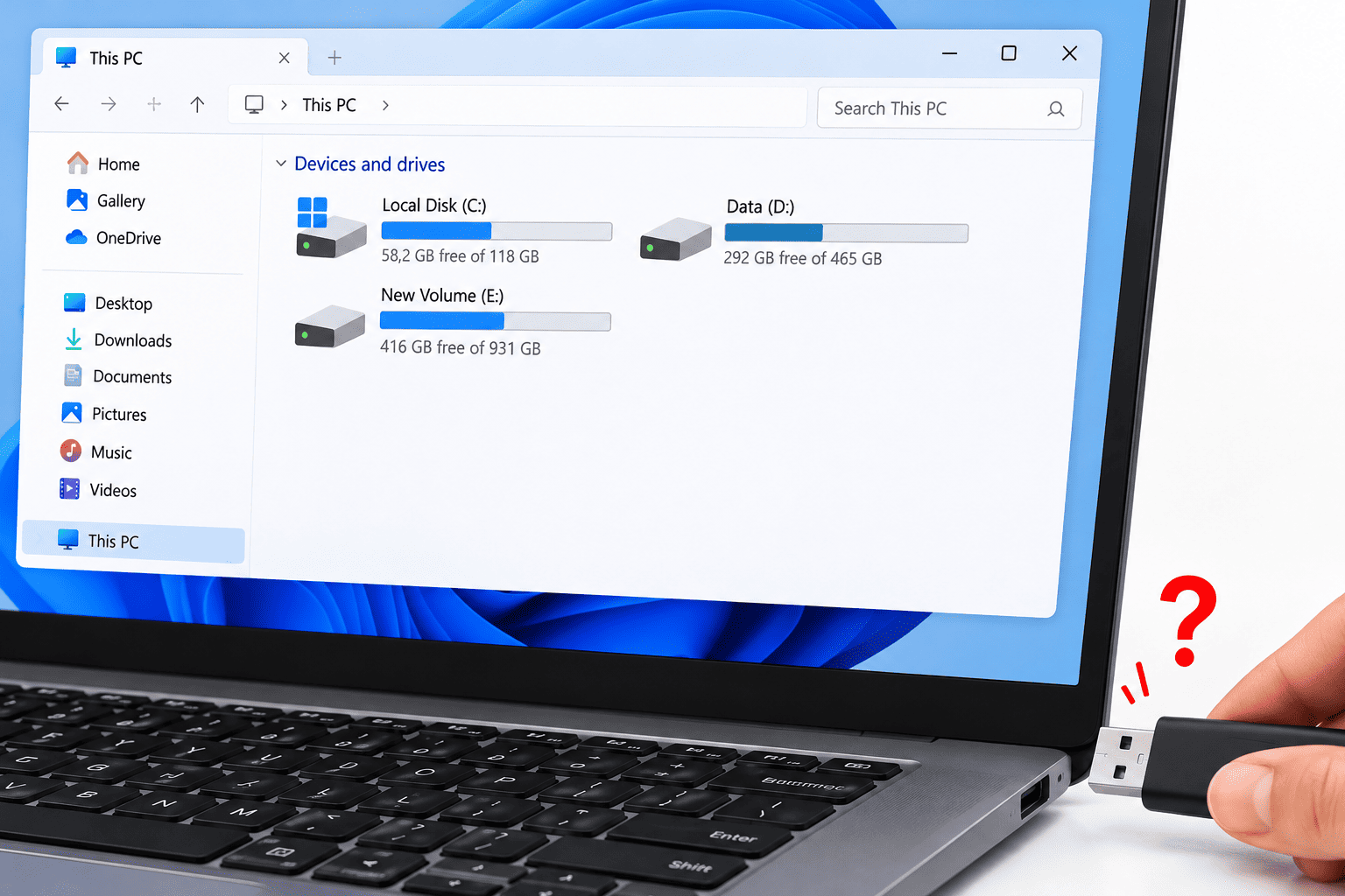 Kiểm tra lỗi thiết bị USB trong Device Manager trên laptop