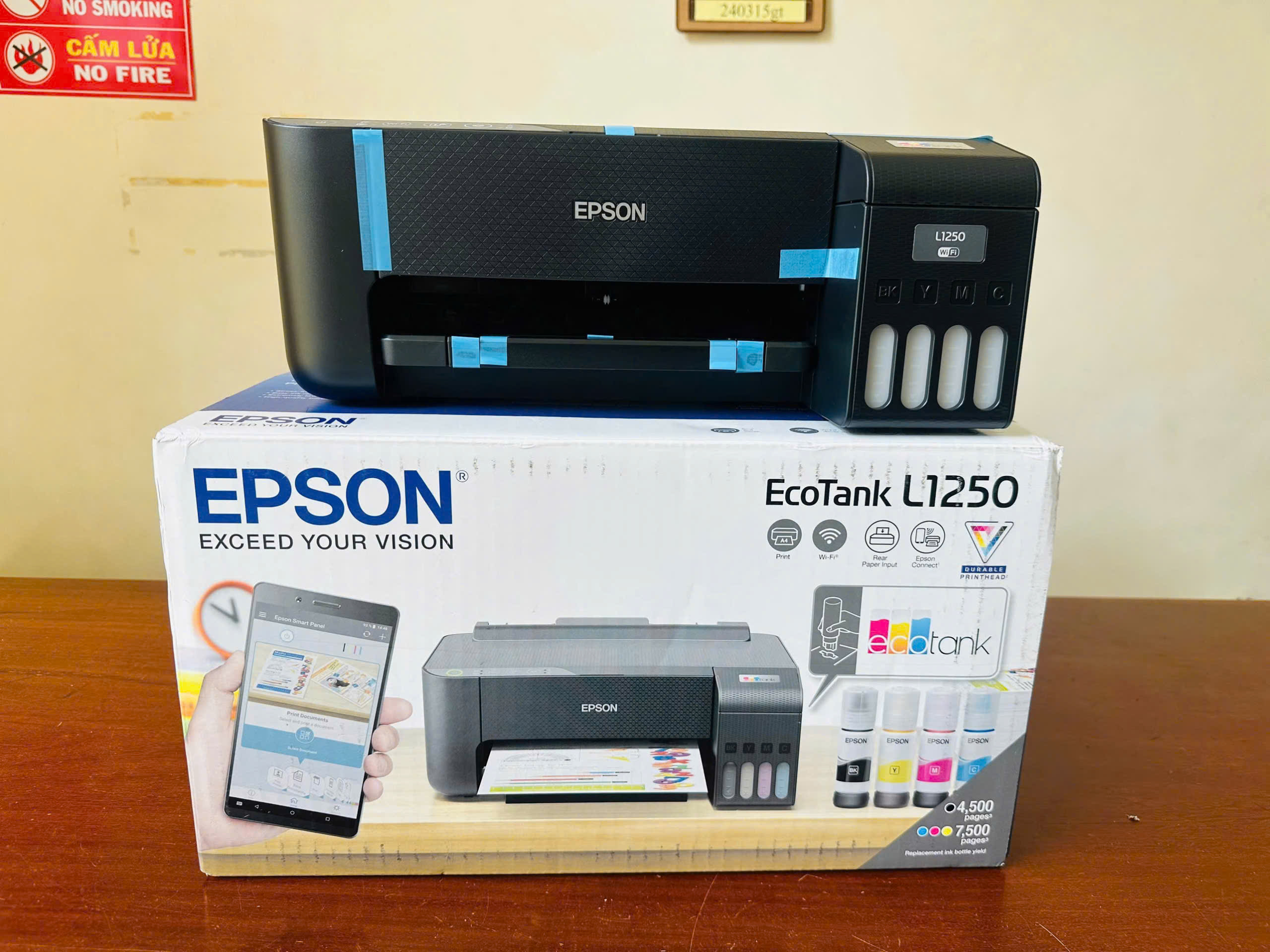 Máy in Epson L1250 cho doanh nghiệp nhỏ