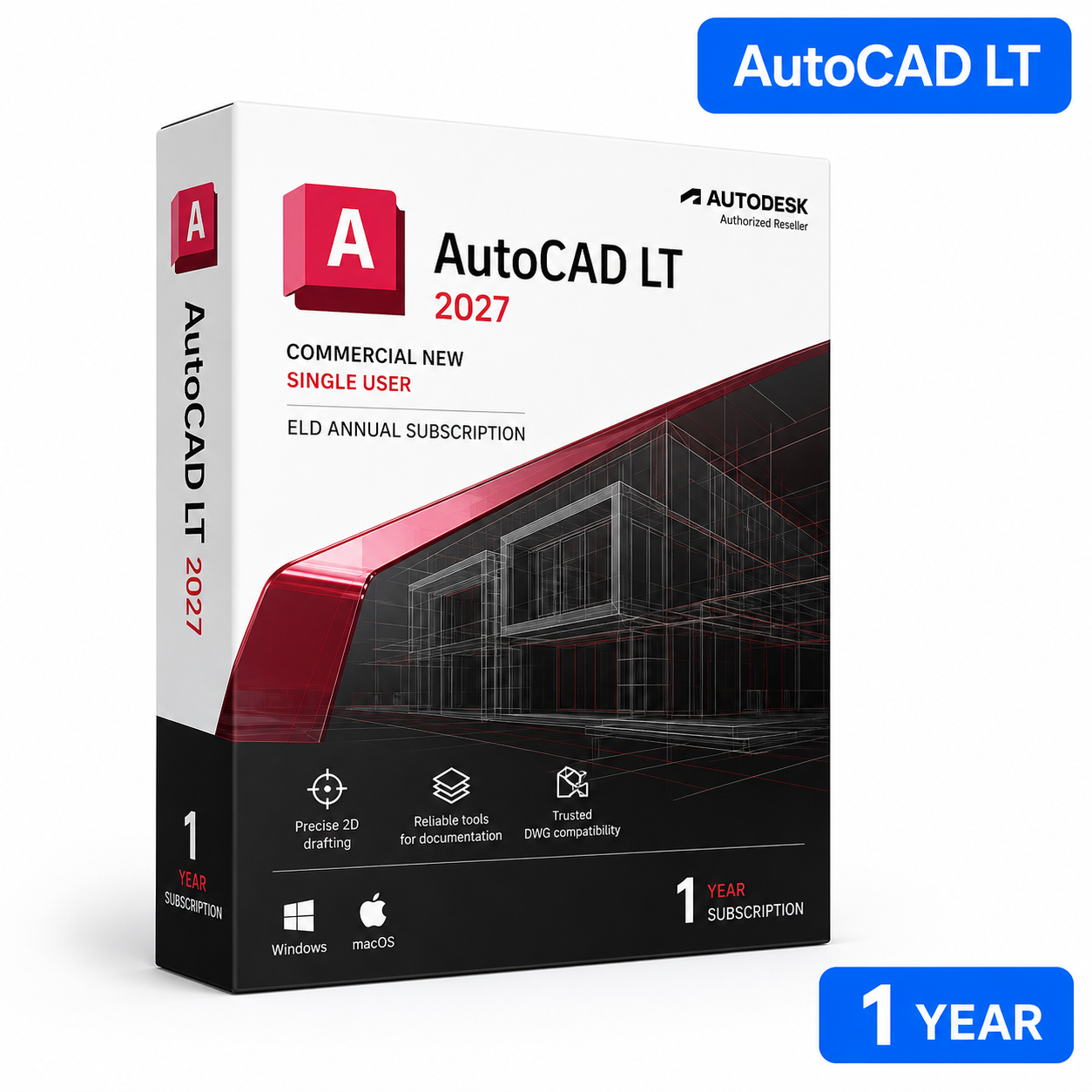 AutoCAD SketchUp Microsoft Office Windows bản quyền
