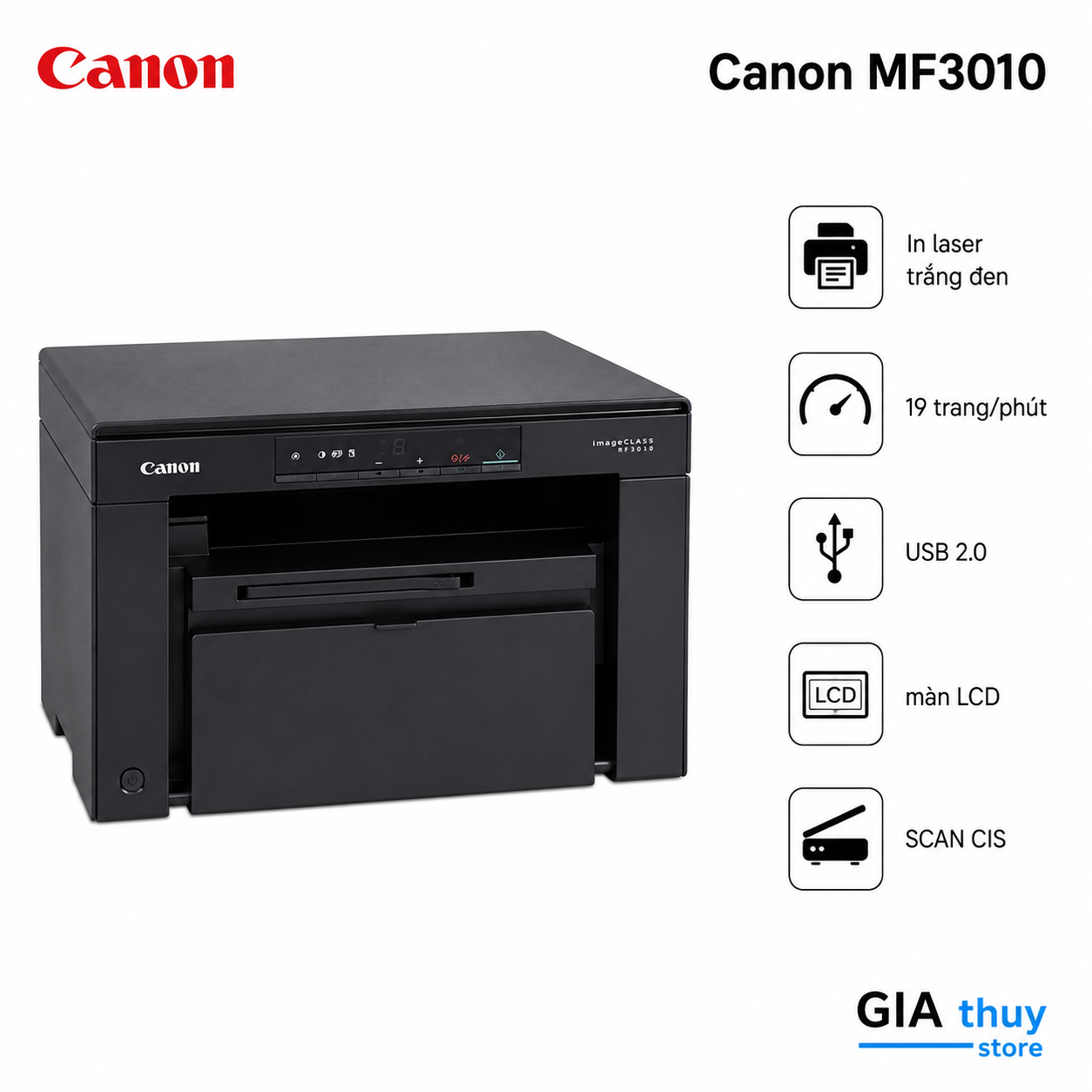 Máy in Canon chính hãng tại Gia Thụy Store Buôn Ma Thuột