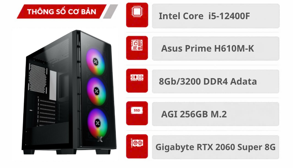 Linh kiện PC Gaming chính hãng