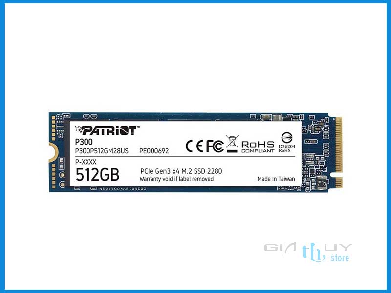 SSD Patriot 512GB M2 NVMe PCIe