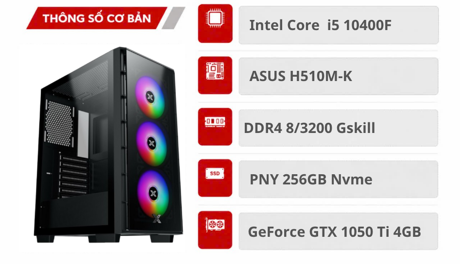 Build PC BMT theo yêu cầu