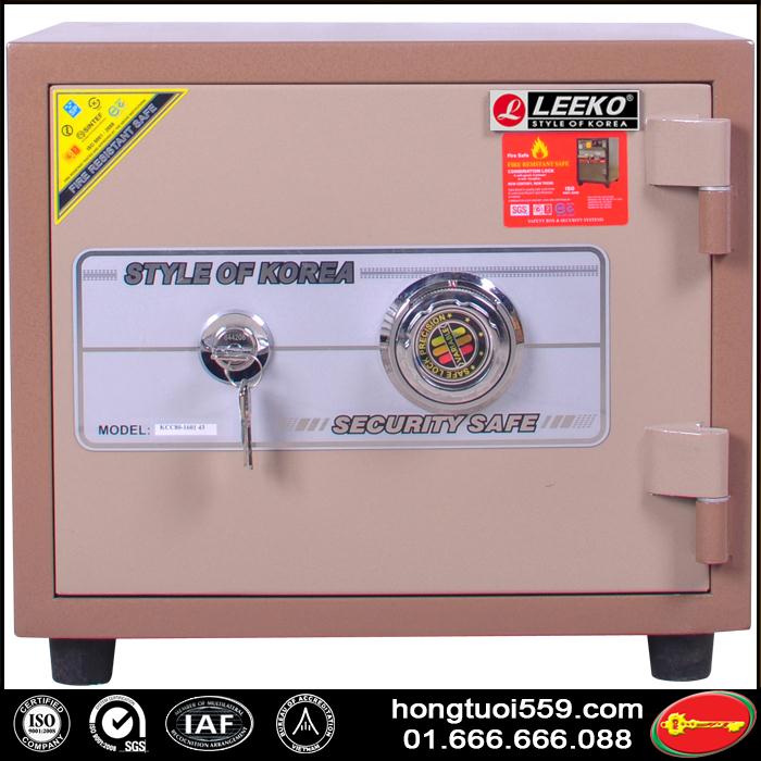 két sắt chông cháy 80 khóa cơ đồng