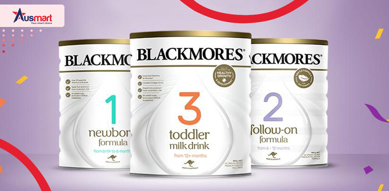 Review Sữa Blackmore 1, 2, 3 Cho Trẻ từ 0-3 Tuổi Của Úc
