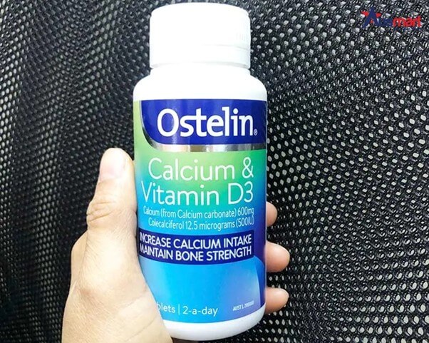 Thực phẩm chức năng bổ sung canxi Ostelin Calcium & Vitamin D3