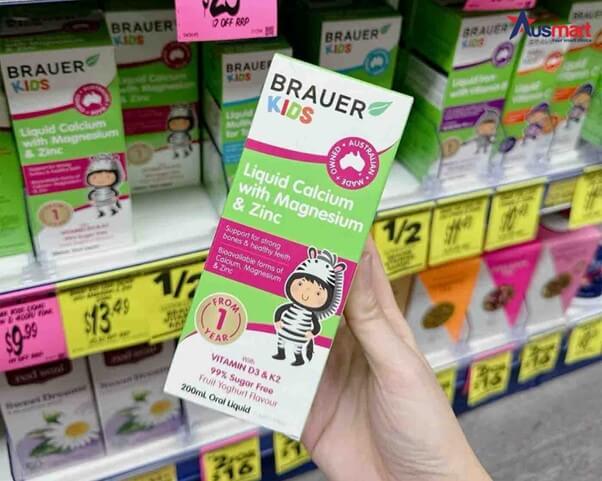 Siro Brauer Baby Kids Liquid Calcium with Magnesium & Zinc