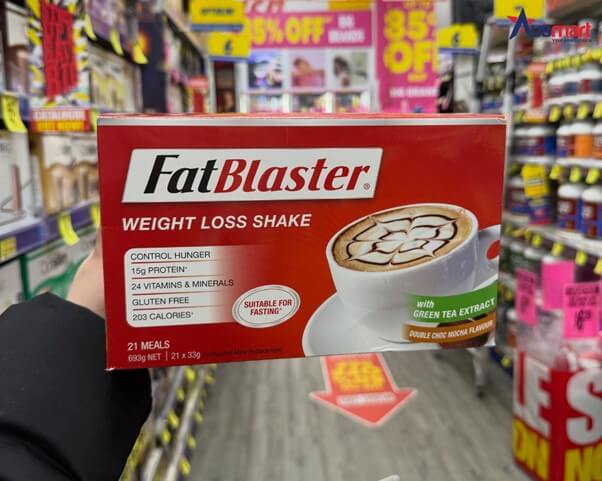 Thức uống giảm cân Fatblaster Weight Loss Shake vị mocha