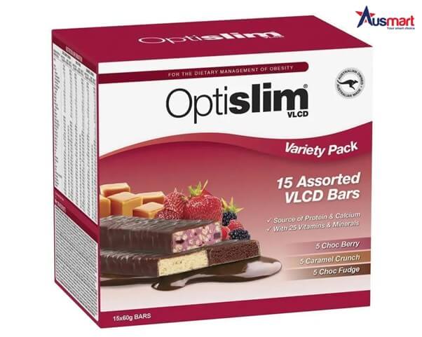 Thanh ăn kiêng giảm cân Optislim VLCD Bars Variety
